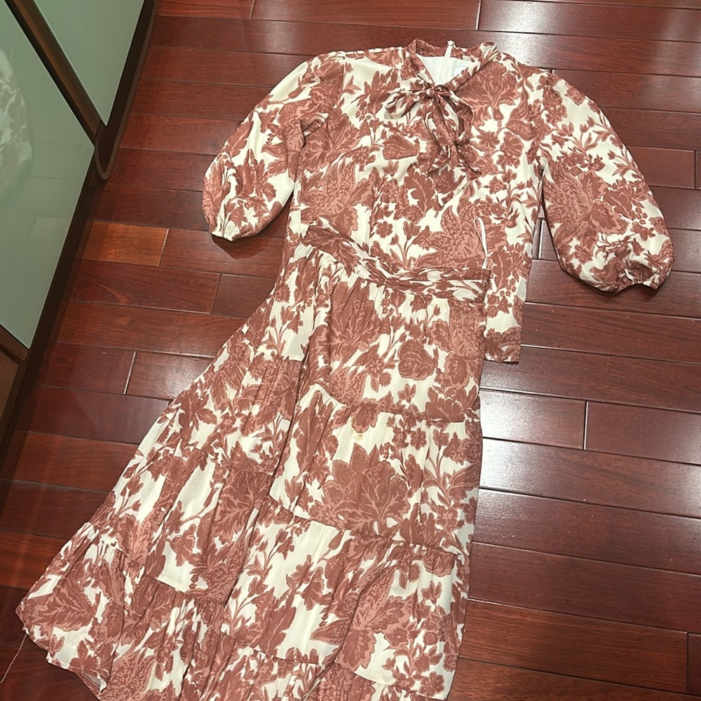 #OOTD. Size 4 shirt and skirt matching